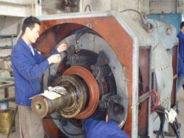 電機(jī)法蘭盤螺釘斷裂是什么原因？