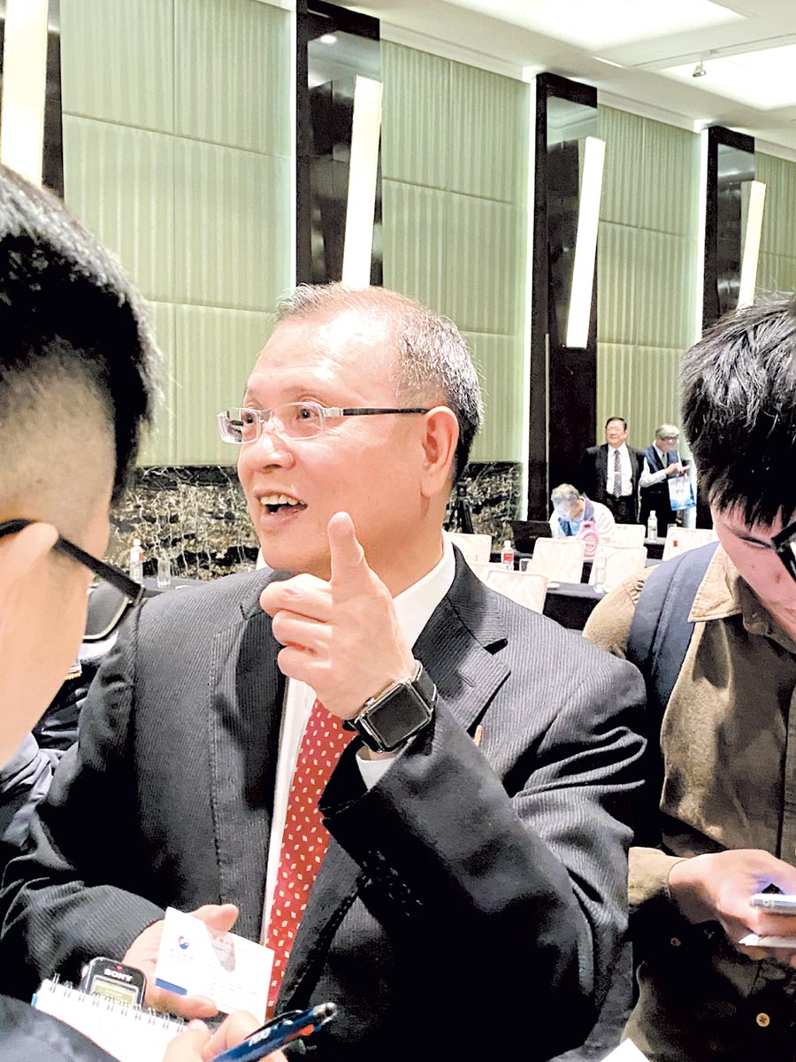 東捷資訊董事長(zhǎng)高尚偉。圖／王賜麟