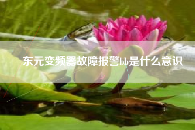 東元變頻器故障報(bào)警bb是什么意識(shí)